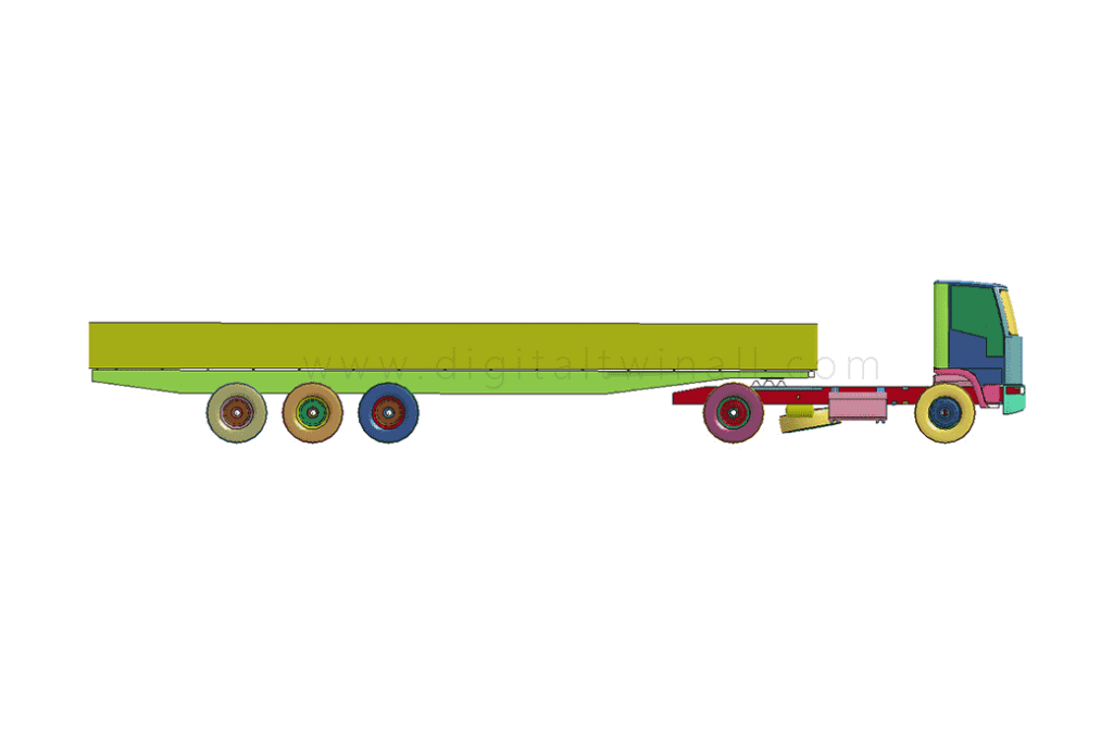 5-4-10-1-1-5-1-4-1 HGV_38ton FE Vehicle Model – 数字孪生知识